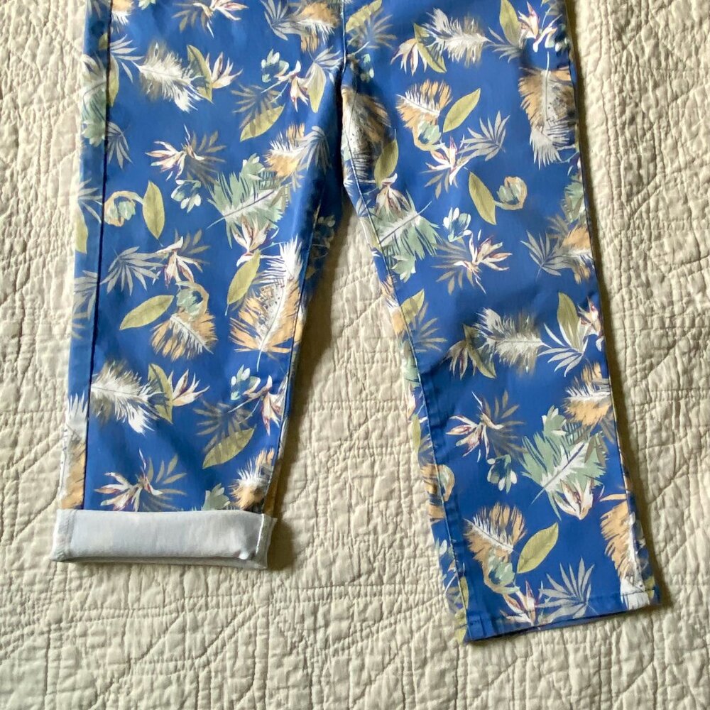 Tribal cropped pants